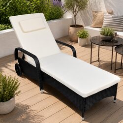 Specifications for the Adjustable Rattan Sun Lounger
