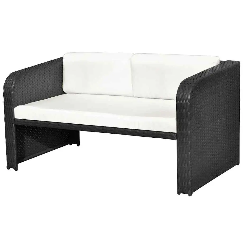 Garden Lounge Set Outdoor Furniture 4 Piece Sofa Coffee Table Stools