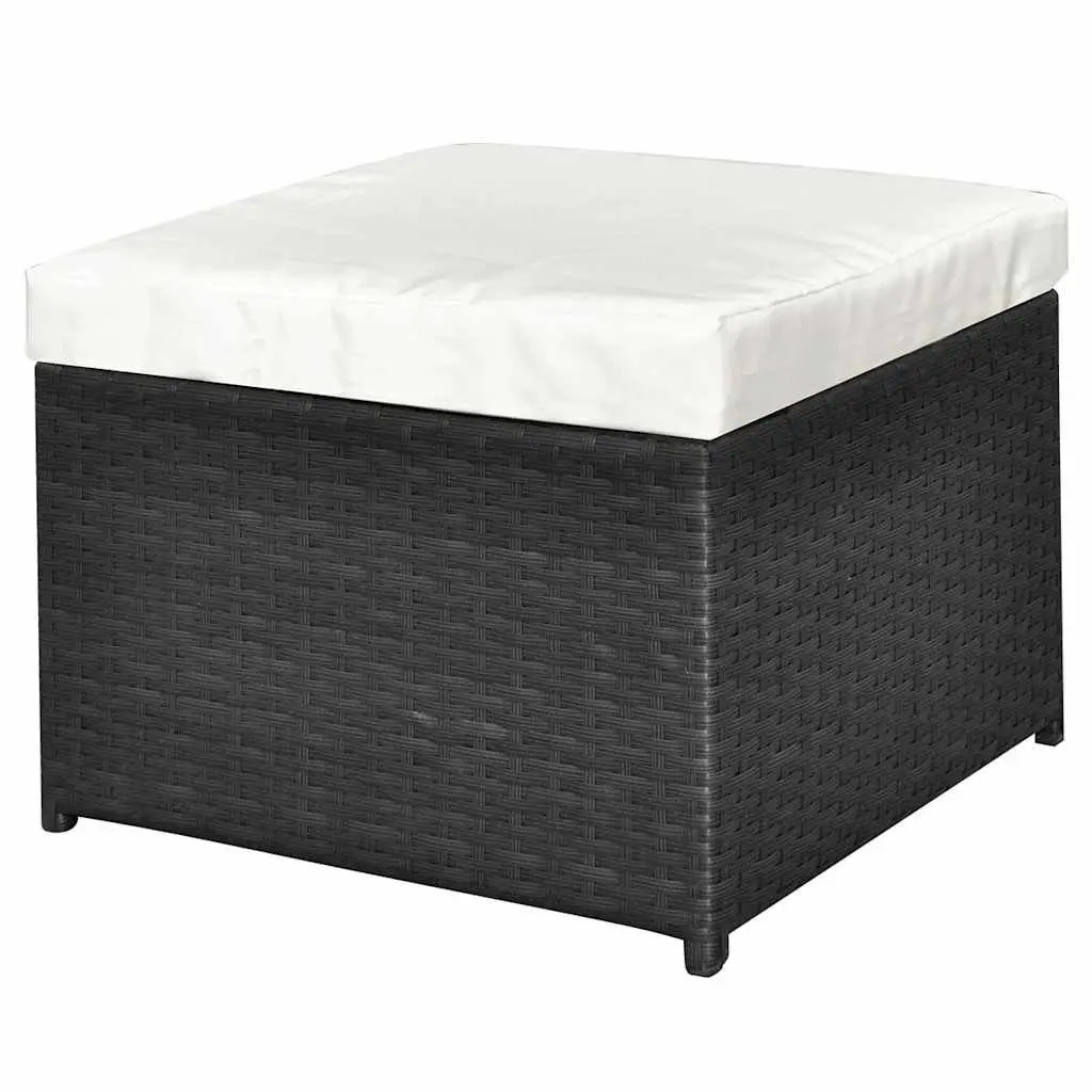 Garden Lounge Set Outdoor Furniture 4 Piece Sofa Coffee Table Stools
