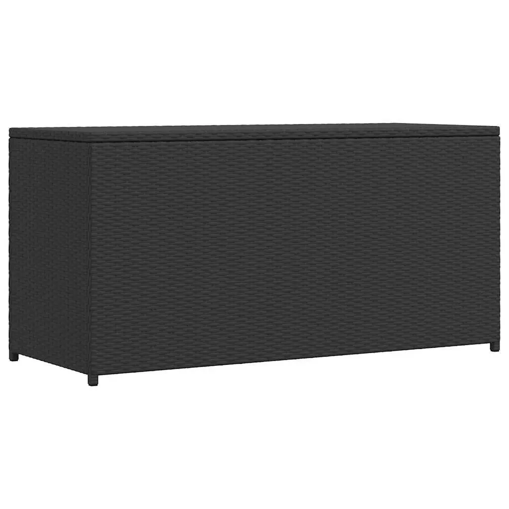 Garden Storage Box Outdoor Patio Black 120 x 50 x 60 cm