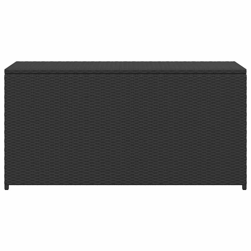 Garden Storage Box Outdoor Patio Black 120 x 50 x 60 cm