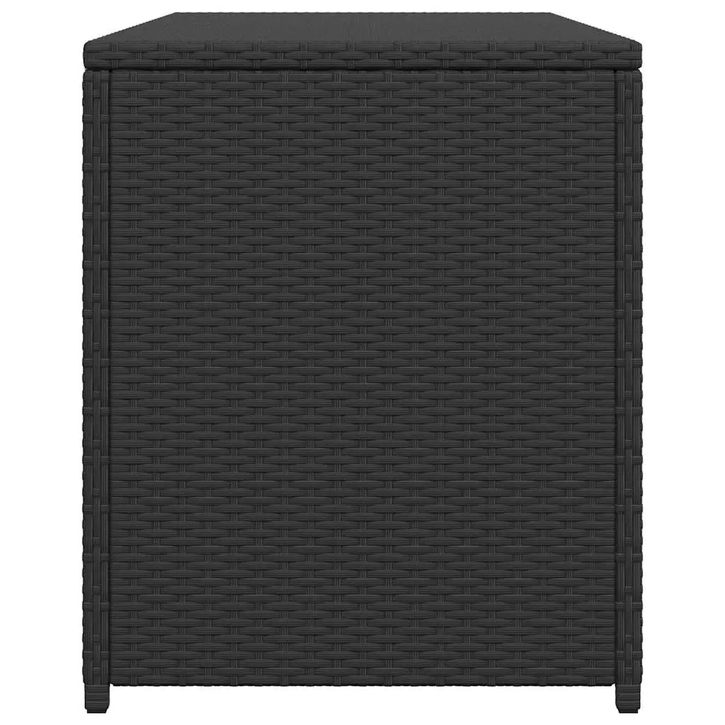 Garden Storage Box Outdoor Patio Black 120 x 50 x 60 cm