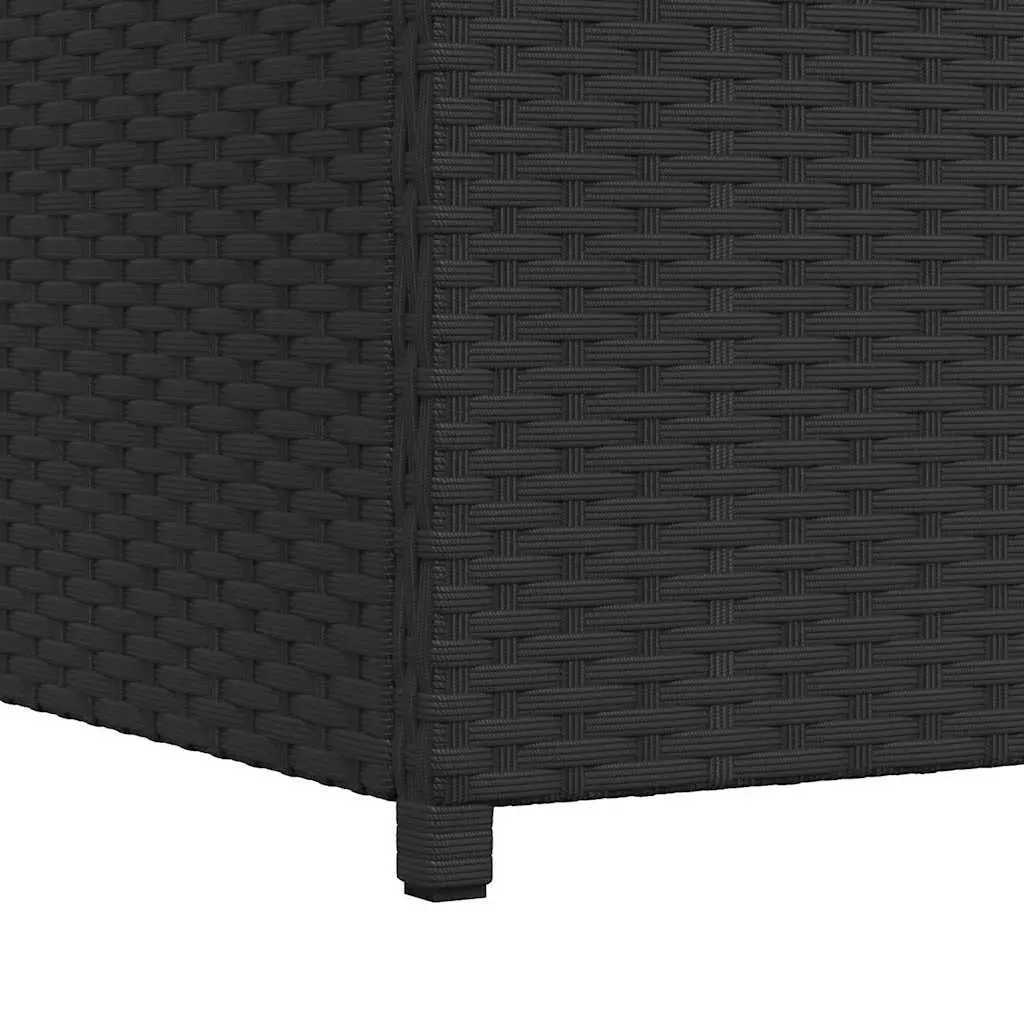 Garden Storage Box Outdoor Patio Black 120 x 50 x 60 cm