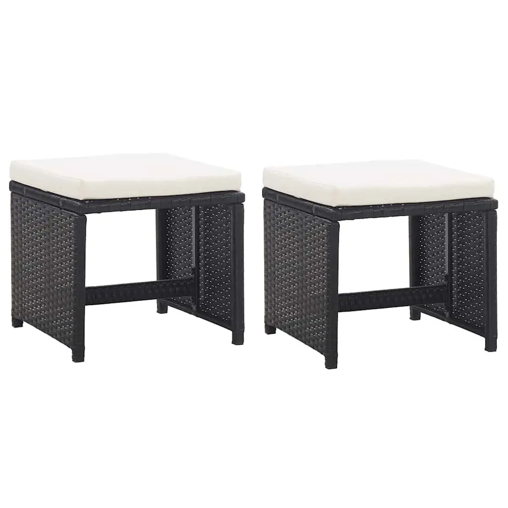 13-Piece Poly Rattan Garden Set