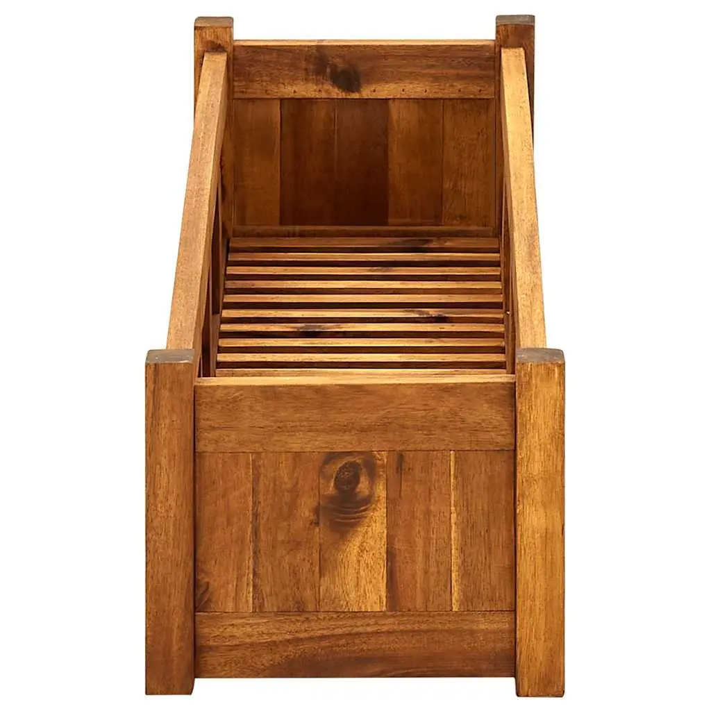 Garden Raised Bed Planter Box Outdoor 100x30x25cm