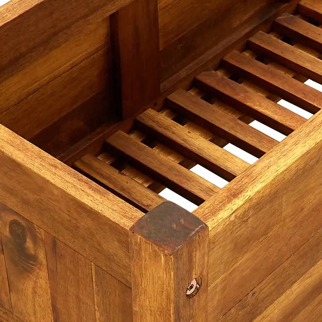 Garden Raised Bed Planter Box Outdoor 100x30x25cm
