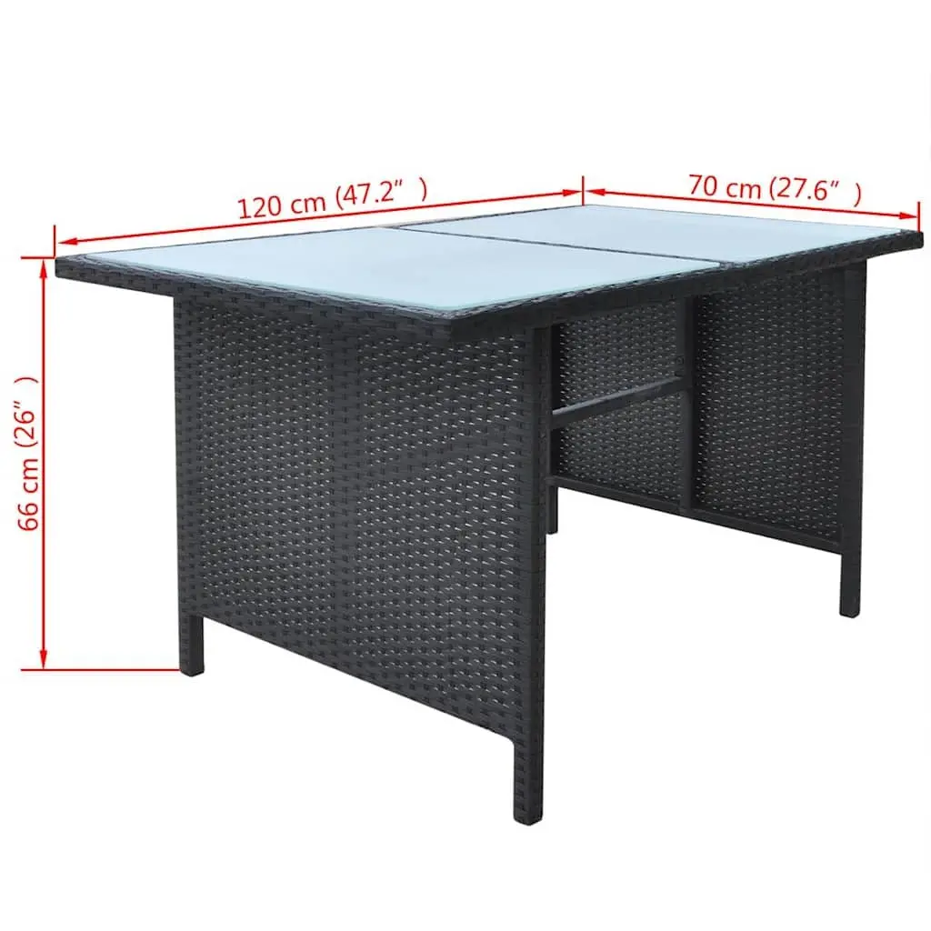 Outdoor Dining Set 6 Piece Patio Garden Furniture Table Sofa Chair
