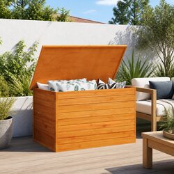 Specifications of Wooden Outdoor Storage Chest 126x72x72cm