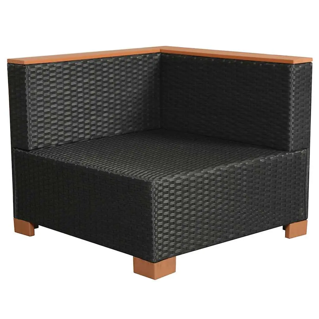 Garden Lounge Set 10 Piece Outdoor Furniture Poly Rattan Sofa Dining Cushions