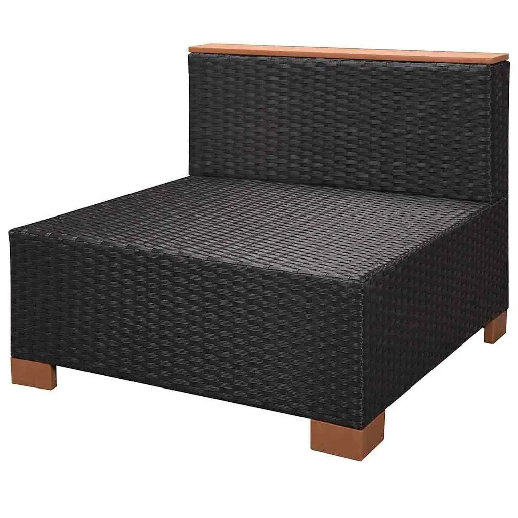 Garden Lounge Set 10 Piece Outdoor Furniture Poly Rattan Sofa Dining Cushions