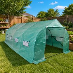 Specifications of the Polytunnel Greenhouse 18m²