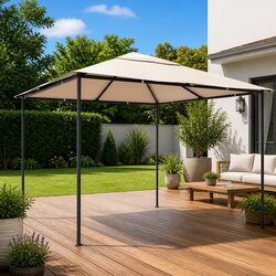 Specifications for Gazebo Pavilion Tent Canopy 4x4m Beige
