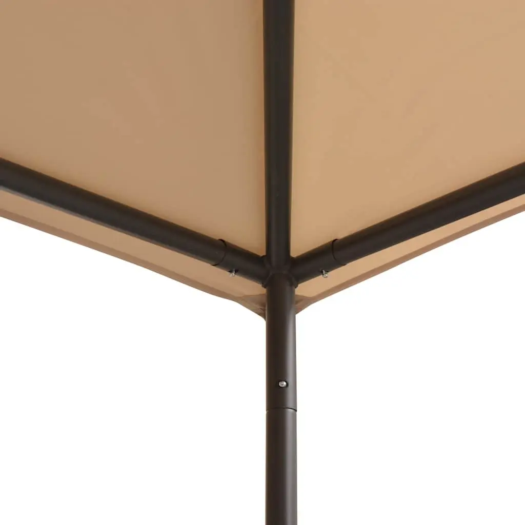 3x3m Gazebo Pavilion with Durable Steel Frame and Fabric