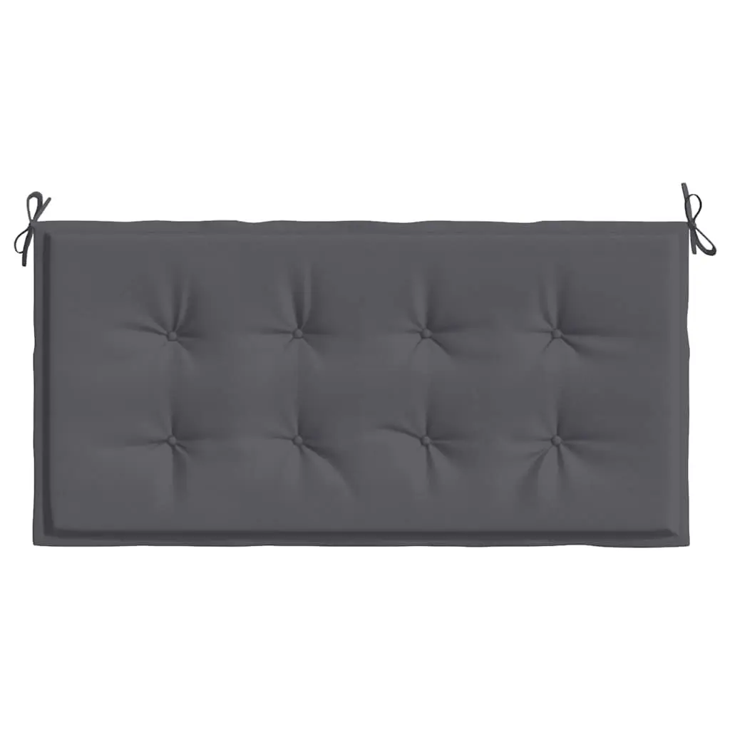 Garden Bench Cushion Anthracite 100x50x3cm Outdoor Patio Seat Pad Oxford Fabric