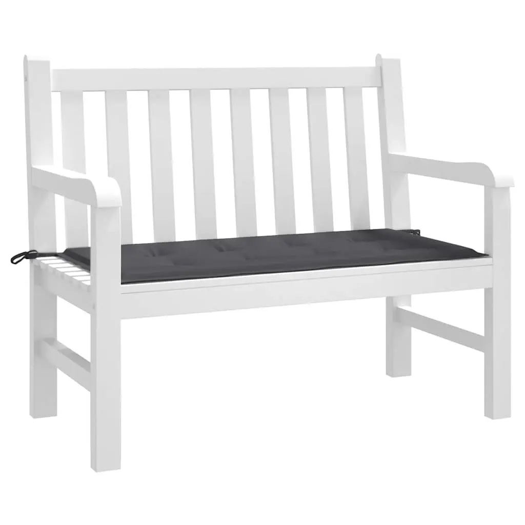 Garden Bench Cushion Anthracite 100x50x3cm Outdoor Patio Seat Pad Oxford Fabric