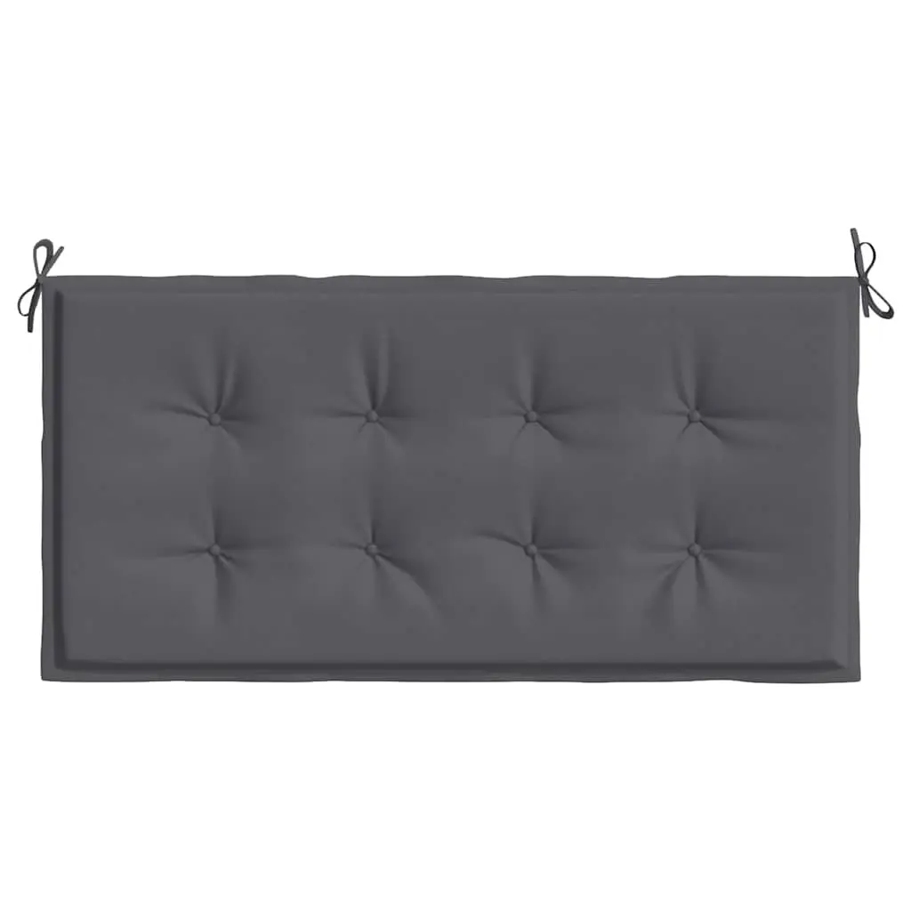 Garden Bench Cushion Outdoor Use 120x50x3cm Anthracite Oxford Fabric