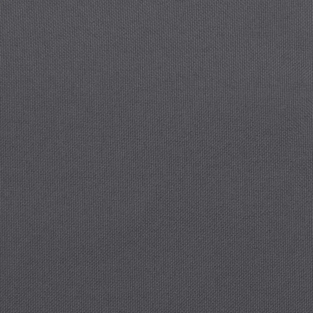 Garden Bench Cushion Outdoor Use 120x50x3cm Anthracite Oxford Fabric