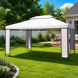 Specifications for 3x4 m White Canopy Gazebo with Vented Roof