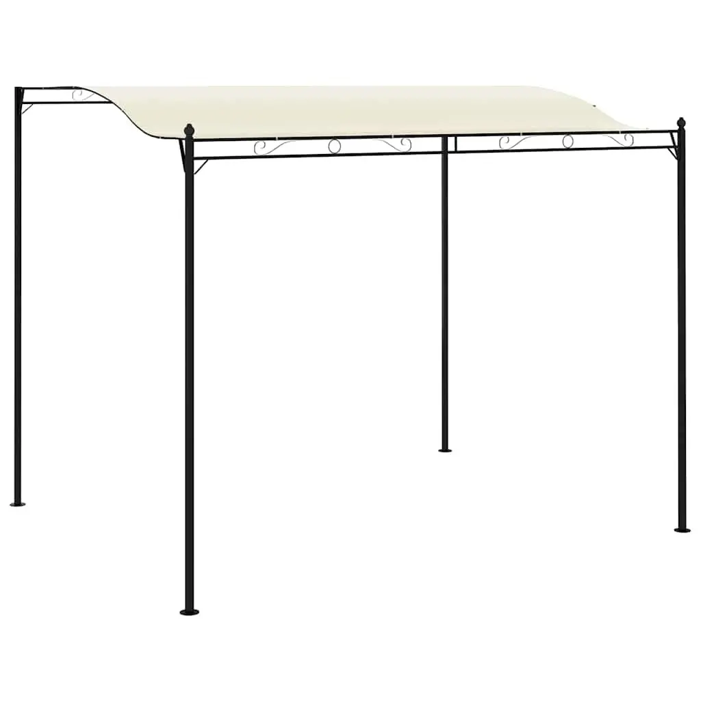 Outdoor Gazebo Canopy Cream White Garden Shelter Backyard Party Picnic Camping