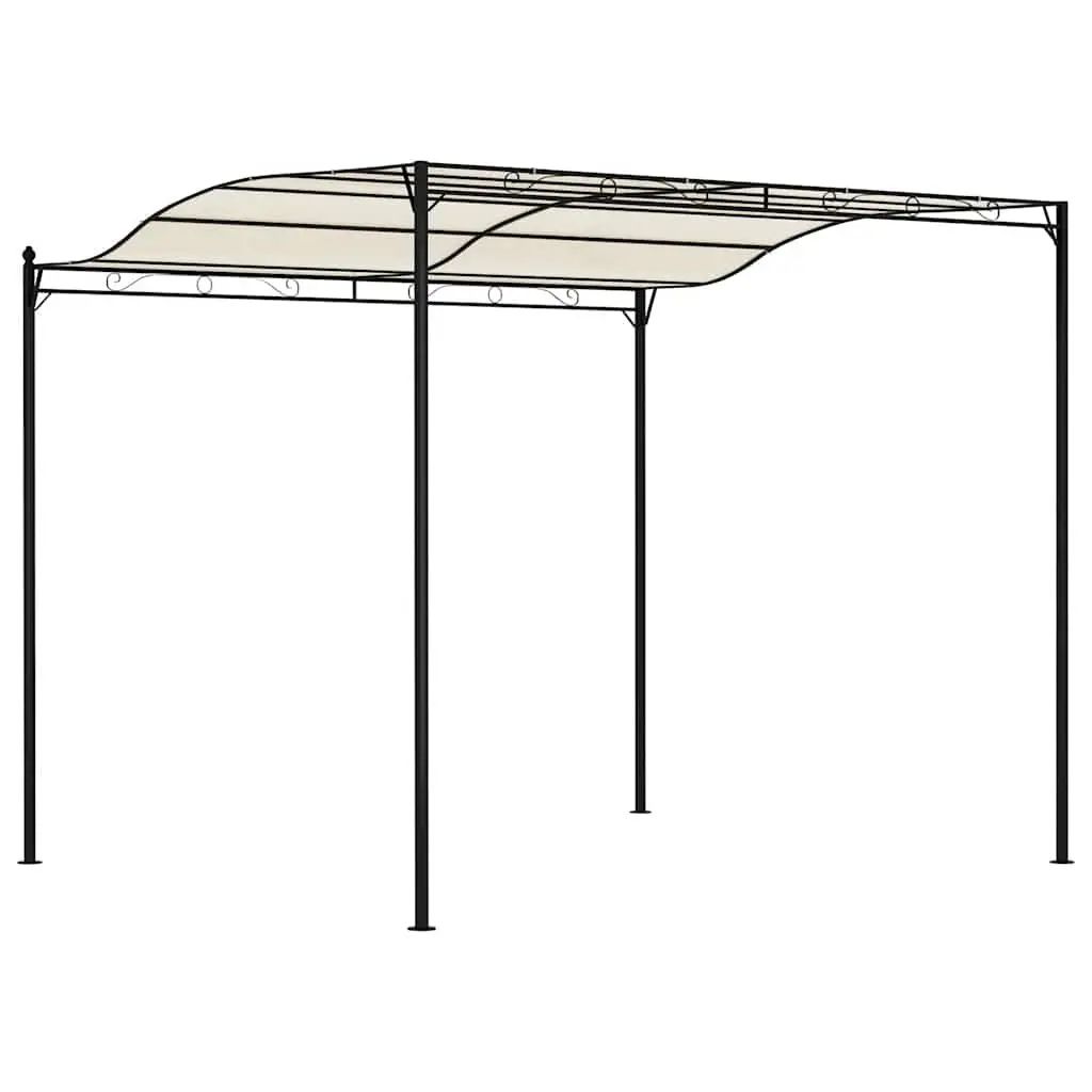 Outdoor Gazebo Canopy Cream White Garden Shelter Backyard Party Picnic Camping