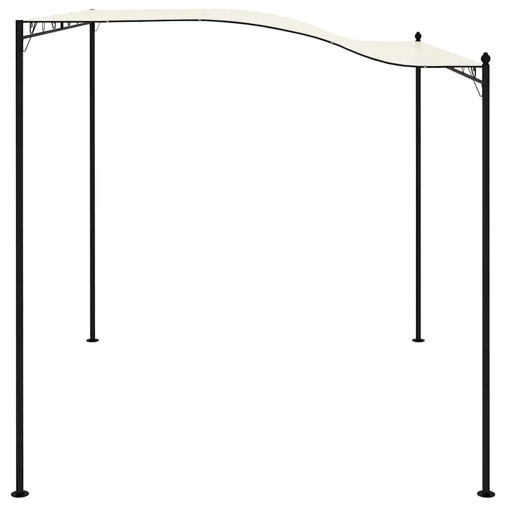 Outdoor Gazebo Canopy Cream White Garden Shelter Backyard Party Picnic Camping