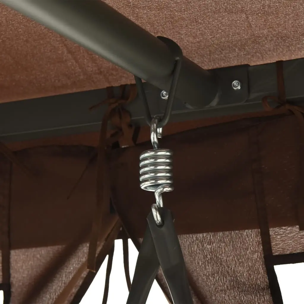 Gazebo Convertible Swing Bench Porch Outdoor Two Seater Shade Canopy Pillows