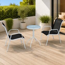 Detailed Specifications: 3 Piece Outdoor Bistro Set