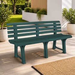 Specifications for Green Garden Bench 145.5 cm Outdoor Seating