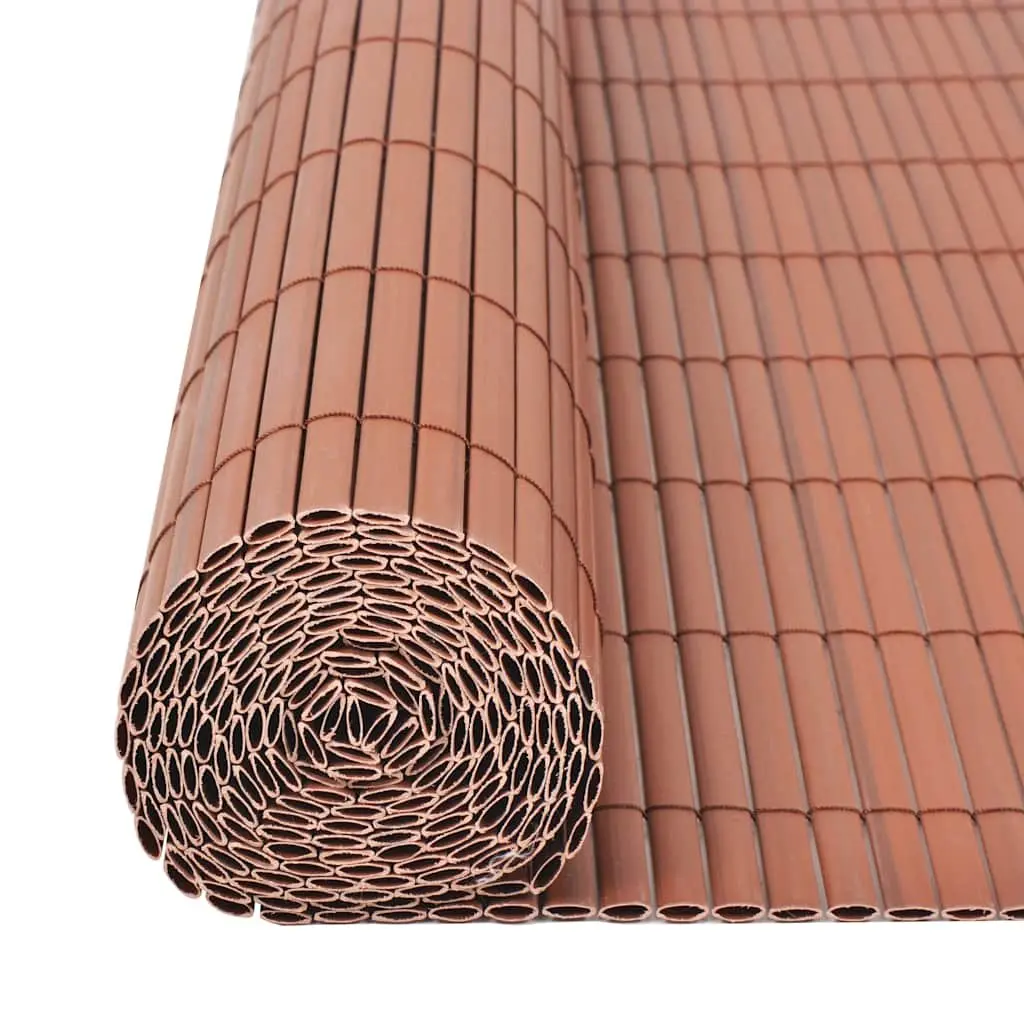 Double-Sided Garden Fence Panel 90x500cm