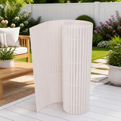 Garden Fence Panel Specifications: White 150 x 500 cm