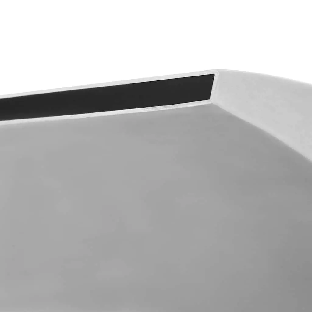 Pool Fountain Decorative Water Feature for Garden Outdoor 50 x 30 x 53 cm Silver