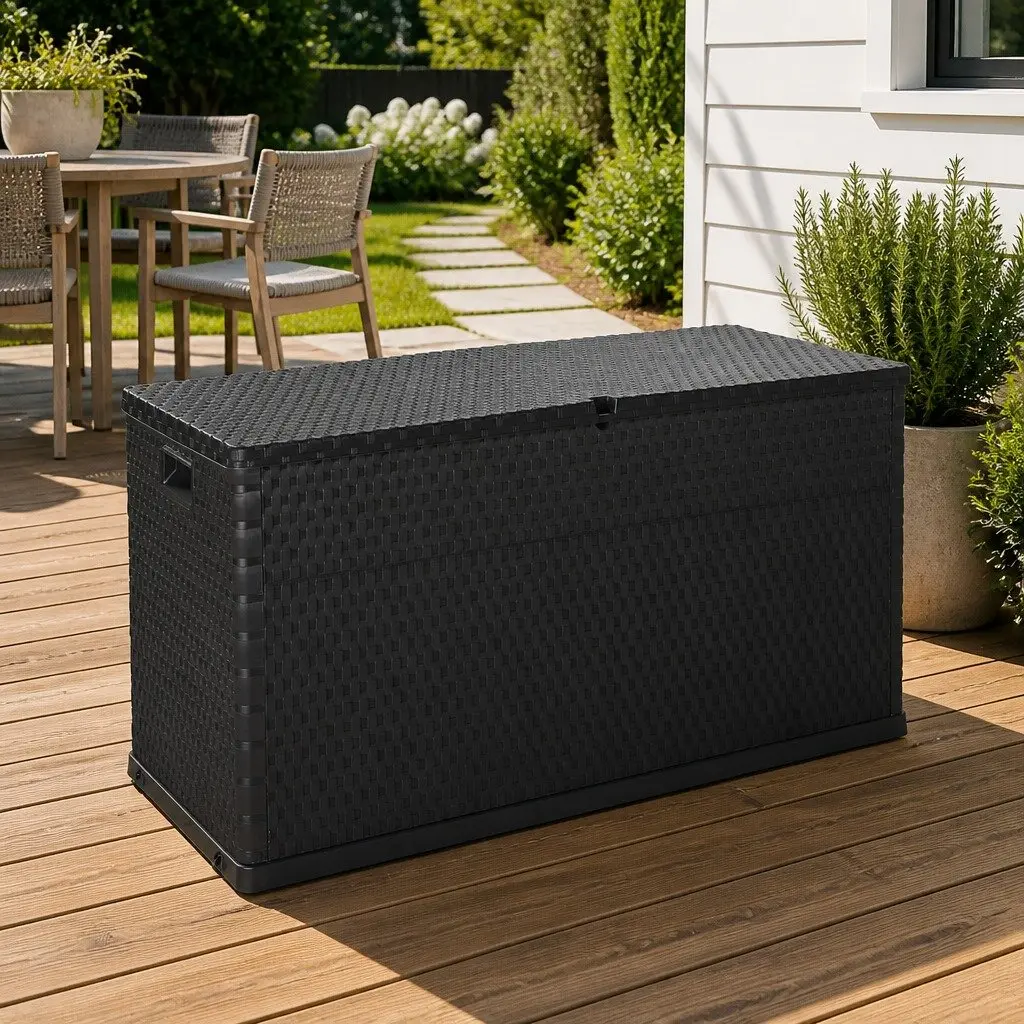 Anthracite Garden Storage Box 120x56x63cm