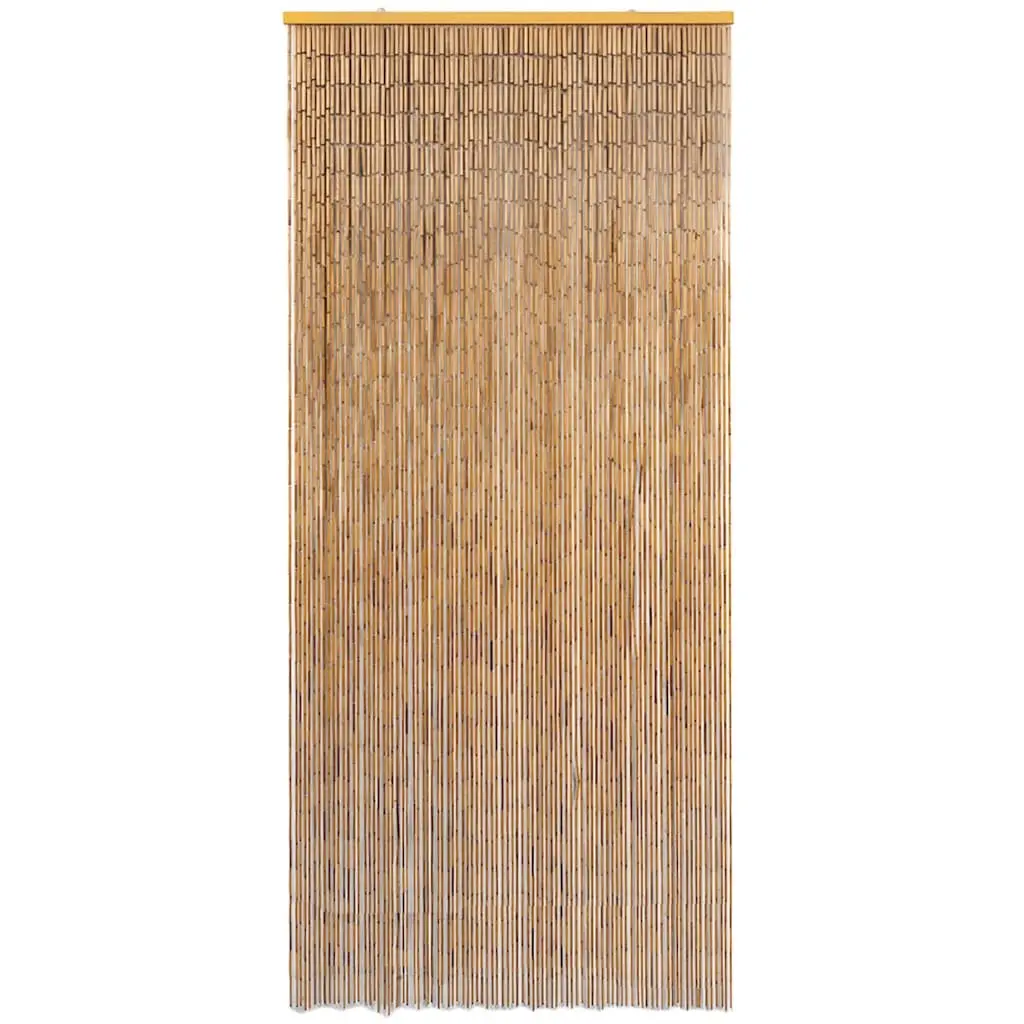 Bamboo Insect Door Curtain for Entrance Brown 90x220 cm