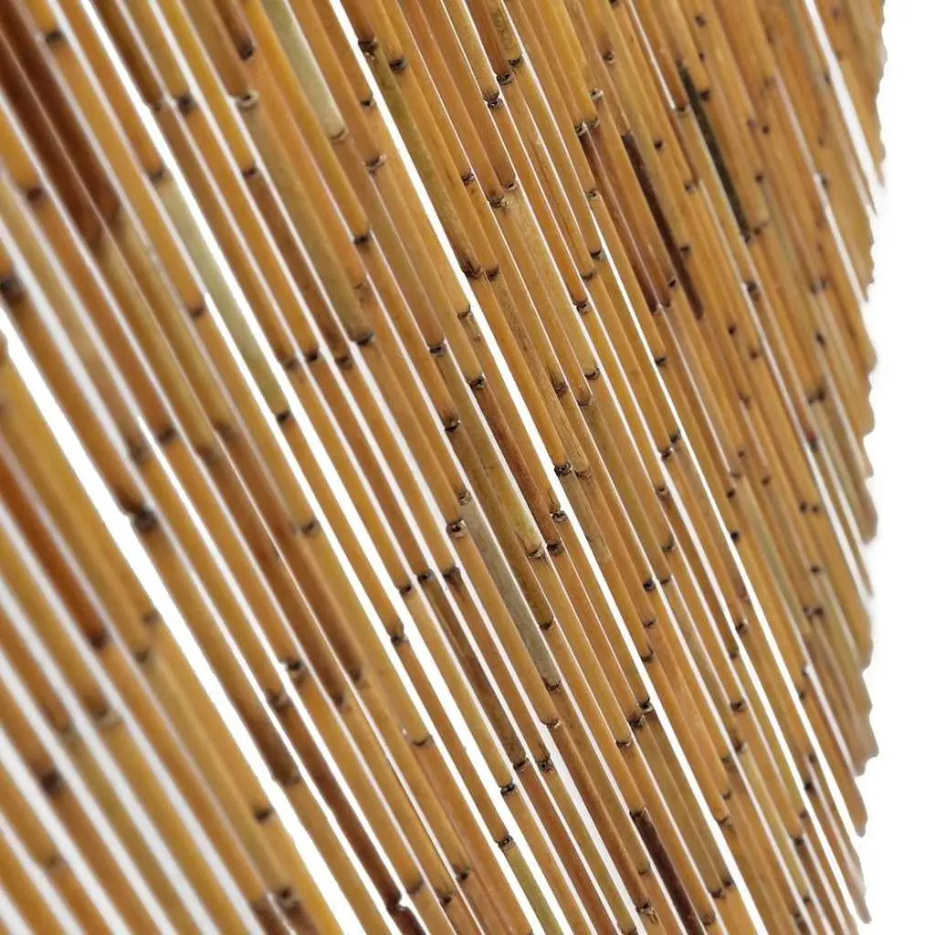 Bamboo Insect Door Curtain for Entrance Brown 90x220 cm