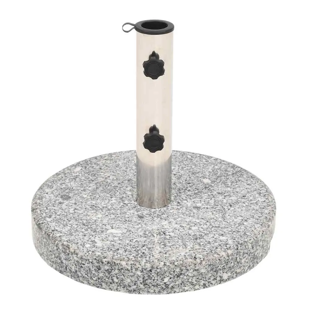 Granite Parasol Base 20 kg Round for Secure Outdoor Use