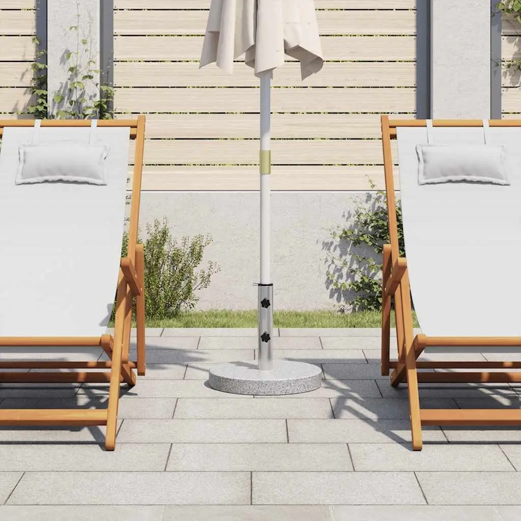 Granite Parasol Base 20 kg Round for Secure Outdoor Use