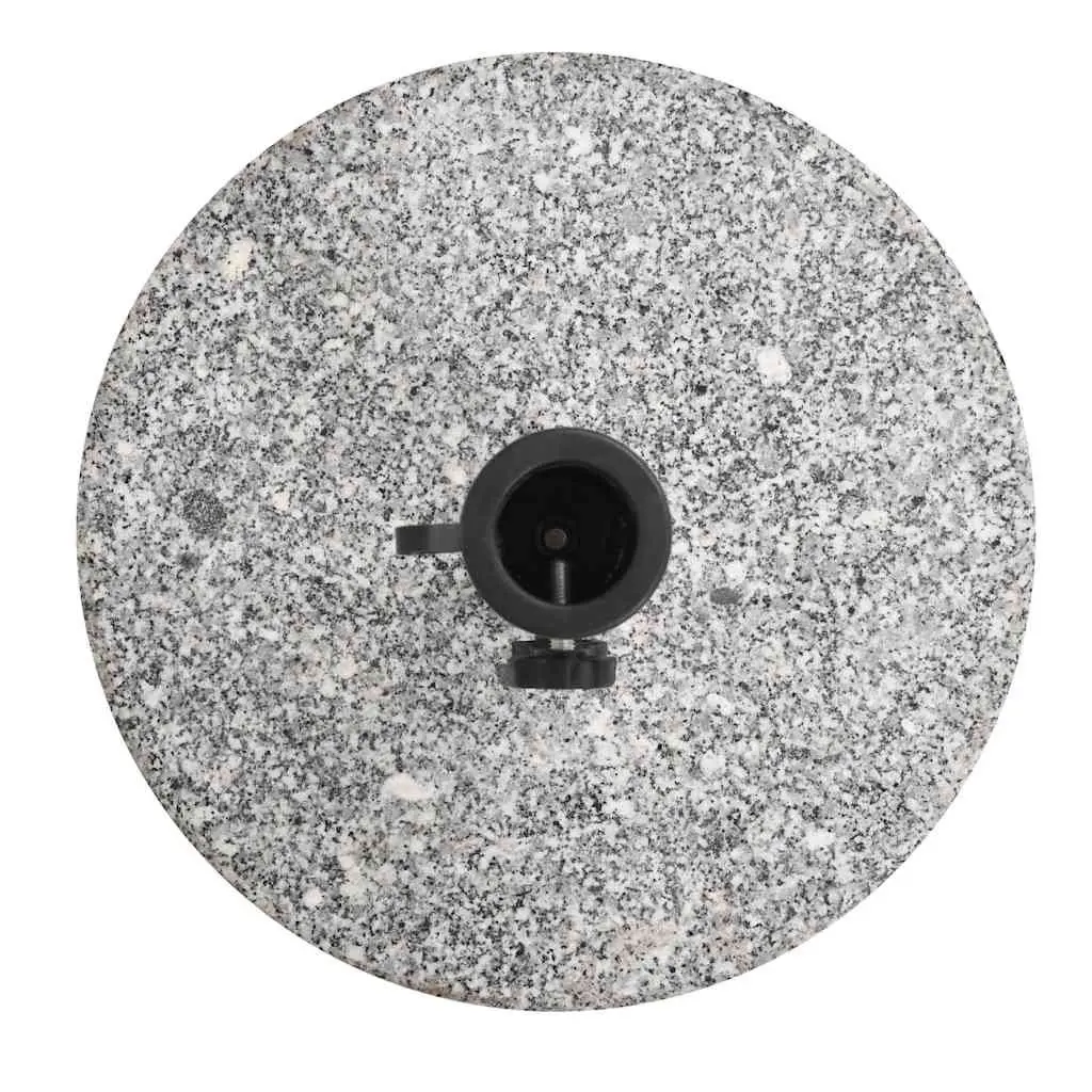 Granite Parasol Base 20 kg Round for Secure Outdoor Use