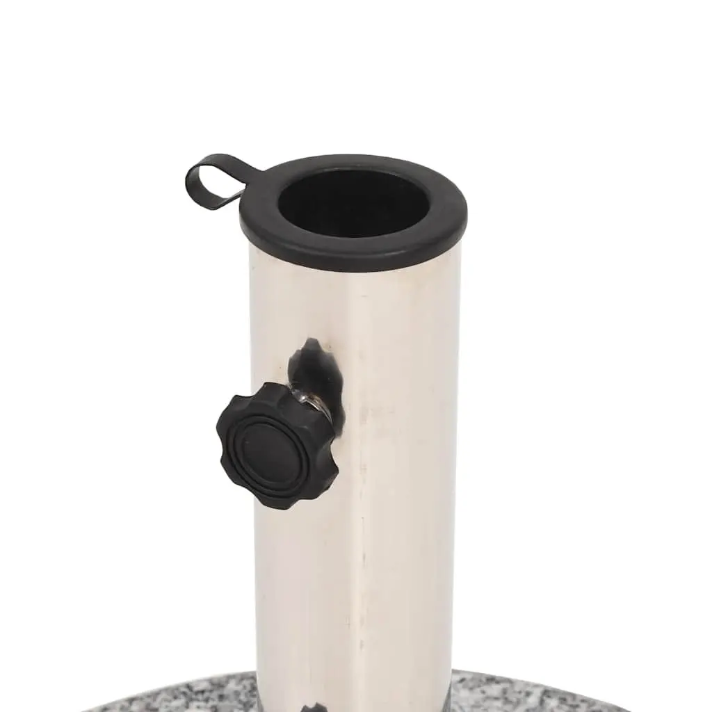 Granite Parasol Base 20 kg Round for Secure Outdoor Use