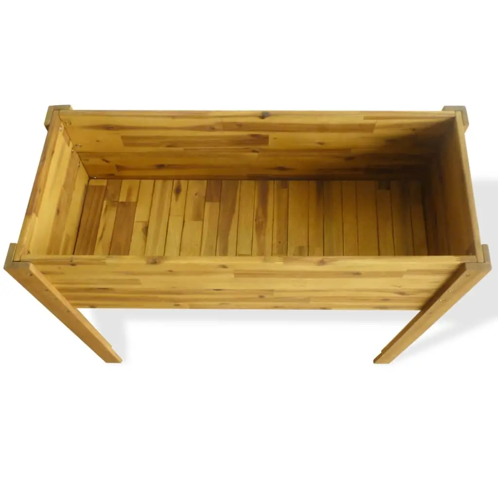 Solid Wood Raised Garden Bed