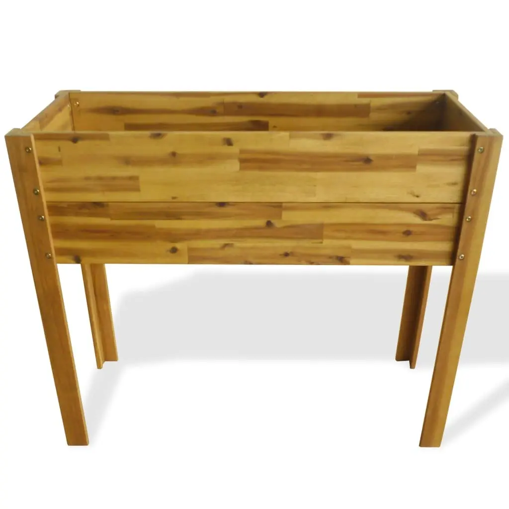 Solid Wood Raised Garden Bed