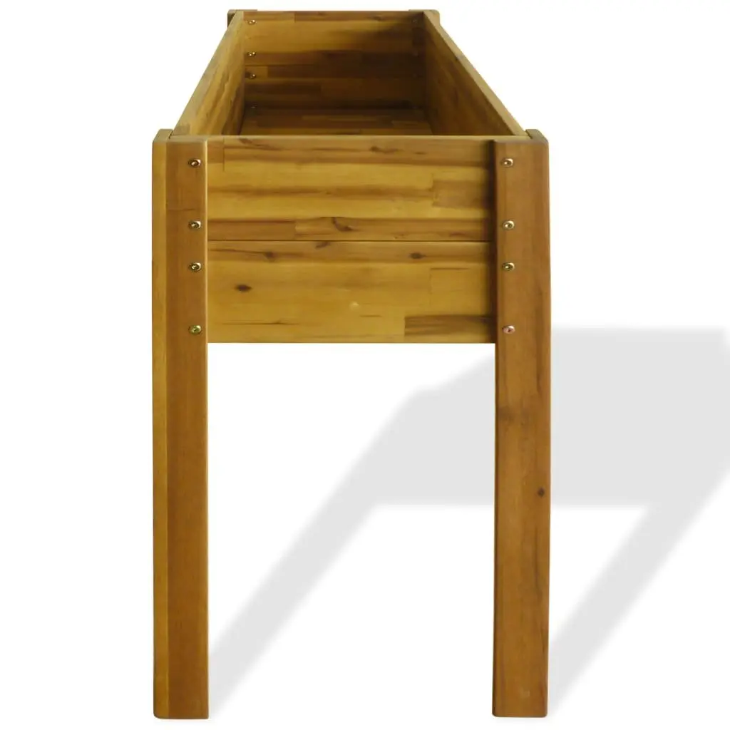 Solid Wood Raised Garden Bed