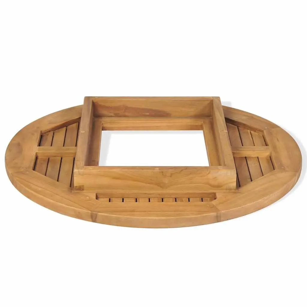 Beer Crate Tabletop Brown 70cm Portable Party Table Accessory Outdoor Camping