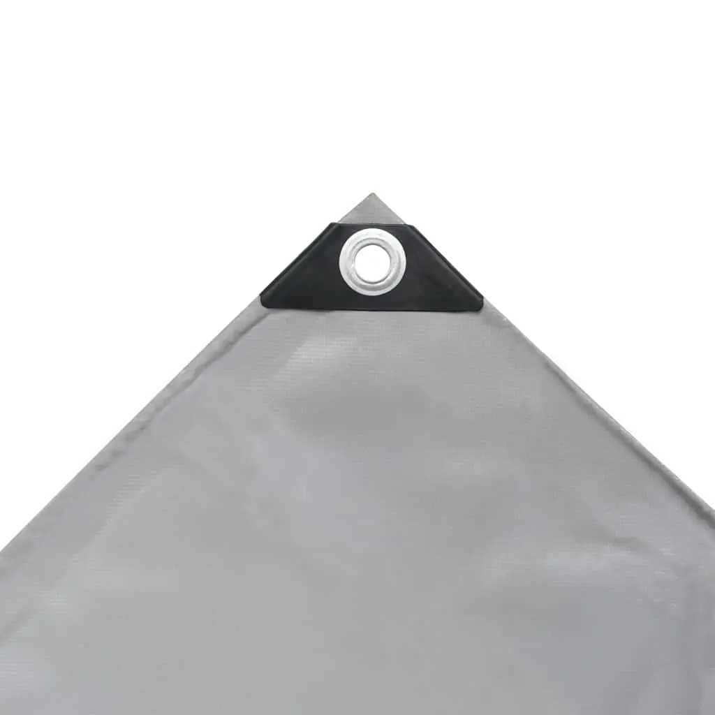 3x3m Grey Heavy-Duty Canvas Tarp