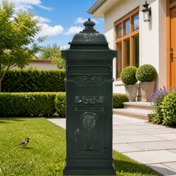 Green Pillar Letterbox Specifications and Details