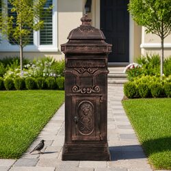 Pillar Letterbox Specifications: Antique Design & Rustproof