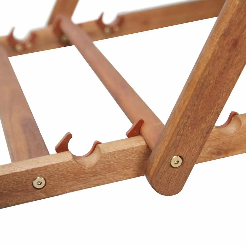 Folding Beach Chair with Wooden Frame