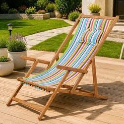 Specifications for Folding Beach Chair with Wooden Frame