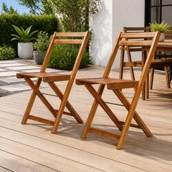 Dimensions and Specs of Folding Outdoor Bistro Chairs