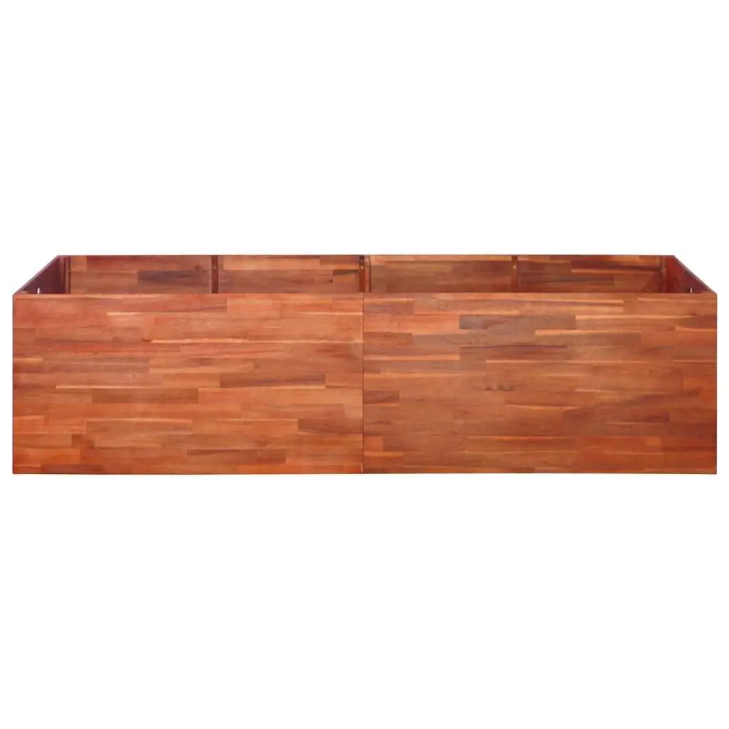 Garden Raised Bed Planter Outdoor 200 x 50 x 50 cm Acacia Wood