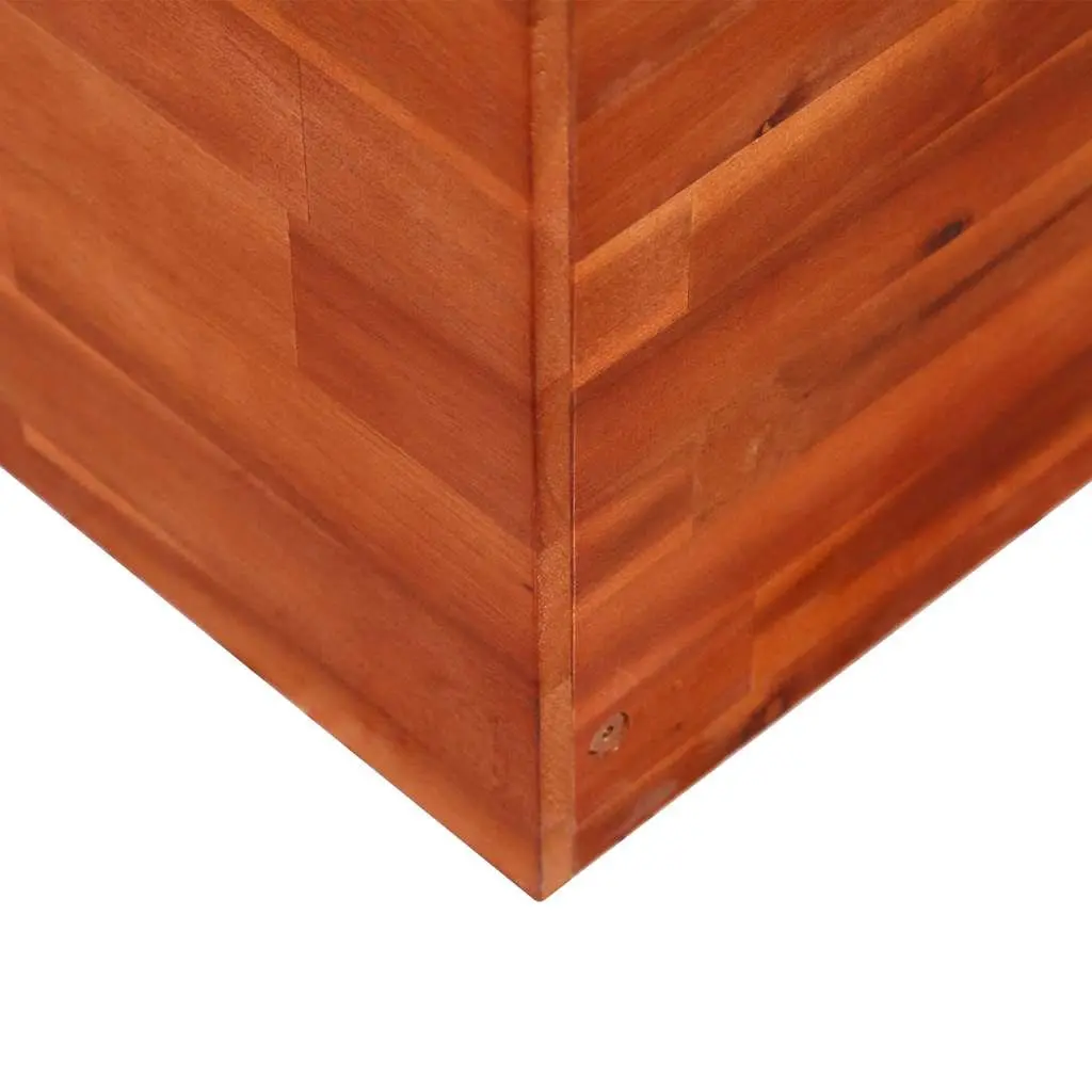 Garden Raised Bed Planter Outdoor 200 x 50 x 50 cm Acacia Wood